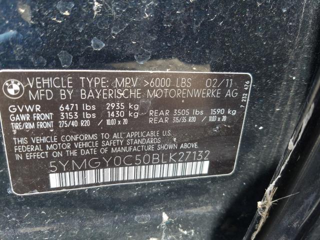 Photo 9 VIN: 5YMGY0C50BLK27132 - BMW X5 M 