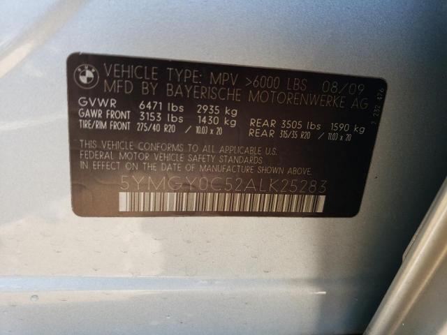 Photo 11 VIN: 5YMGY0C52ALK25283 - BMW X5 