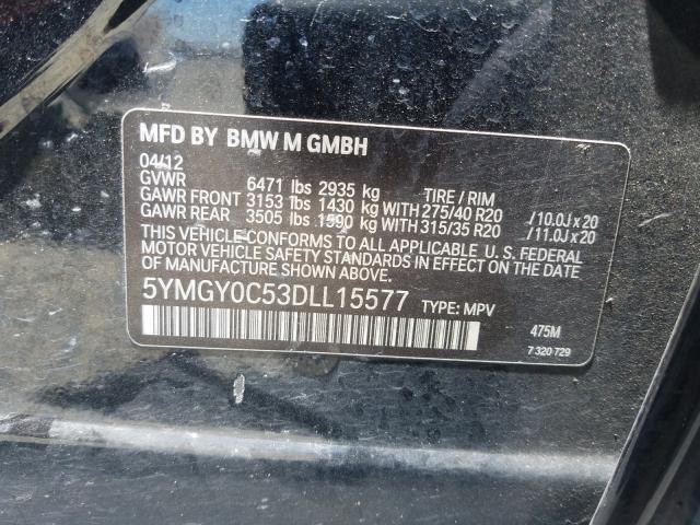 Photo 9 VIN: 5YMGY0C53DLL15577 - BMW X5 M 