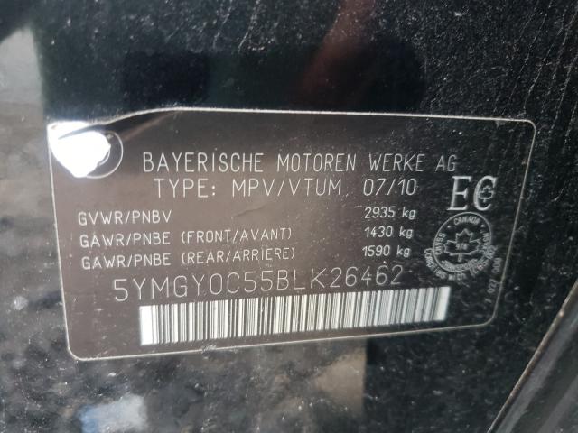 Photo 9 VIN: 5YMGY0C55BLK26462 - BMW X5 M 