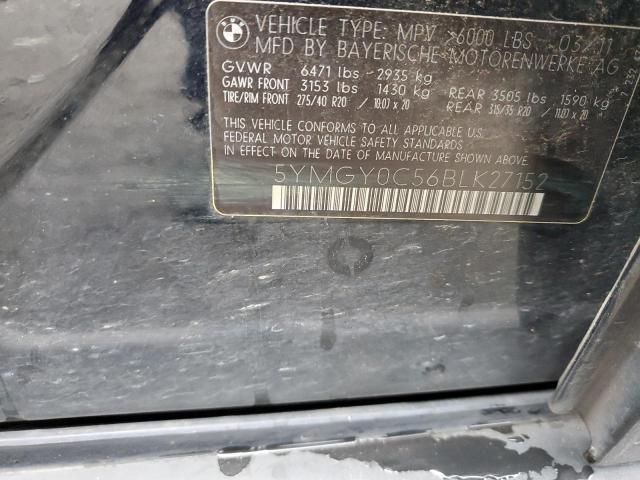 Photo 11 VIN: 5YMGY0C56BLK27152 - BMW X5 