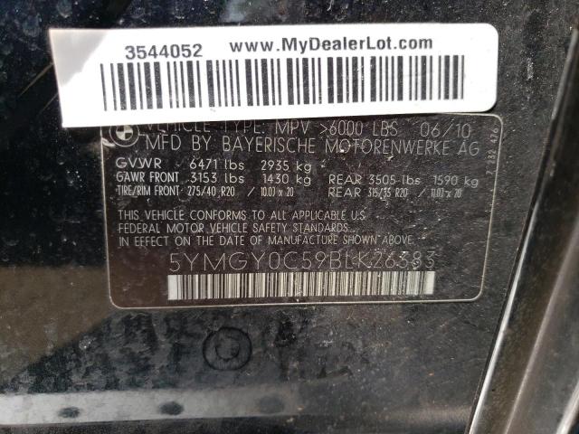 Photo 12 VIN: 5YMGY0C59BLK26383 - BMW X5 