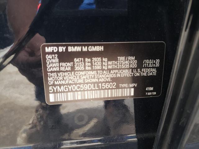 Photo 9 VIN: 5YMGY0C59DLL15602 - BMW X5 M 