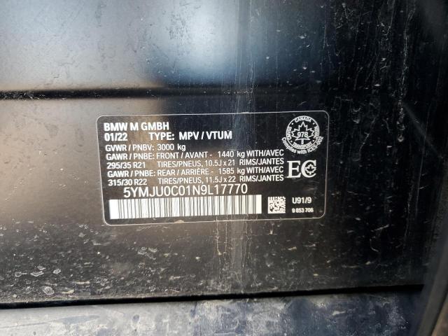 Photo 12 VIN: 5YMJU0C01N9L17770 - BMW X5 