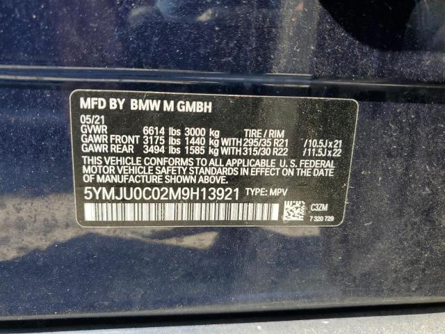 Photo 12 VIN: 5YMJU0C02M9H13921 - BMW X5 M 