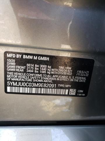 Photo 12 VIN: 5YMJU0C03M9E82091 - BMW X5 M 