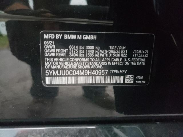 Photo 12 VIN: 5YMJU0C04M9H40957 - BMW X5 M 