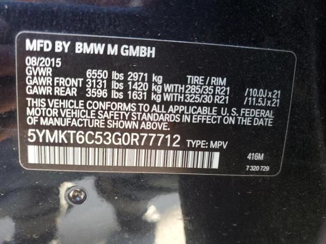 Photo 11 VIN: 5YMKT6C53G0R77712 - BMW X5 M 