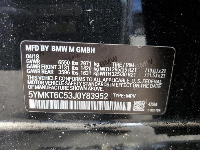 Photo 12 VIN: 5YMKT6C53J0Y83952 - BMW X5 M 