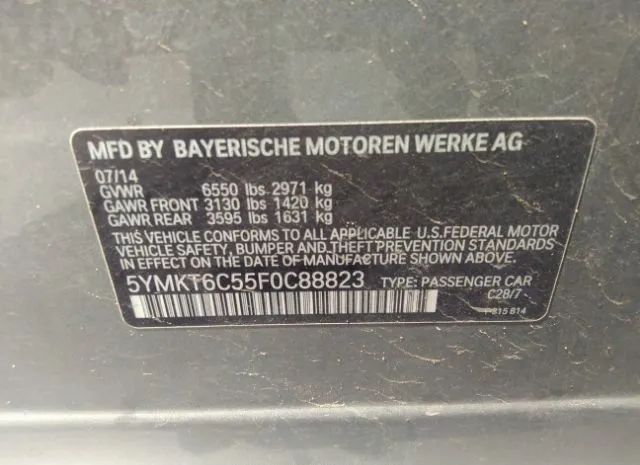 Photo 8 VIN: 5YMKT6C55F0C88823 - BMW X5 M 