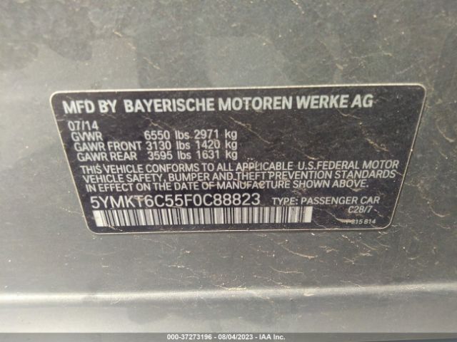 Photo 8 VIN: 5YMKT6C55F0C88823 - BMW X5 M 