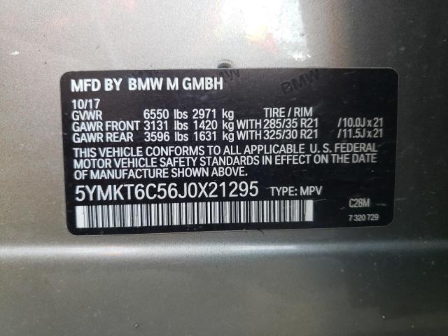 Photo 11 VIN: 5YMKT6C56J0X21295 - BMW X5 M 