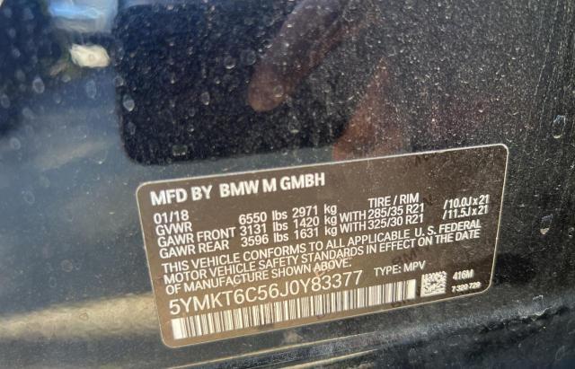 Photo 9 VIN: 5YMKT6C56J0Y83377 - BMW X5 M 