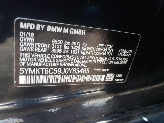 Photo 9 VIN: 5YMKT6C59J0Y83485 - BMW X5 M 