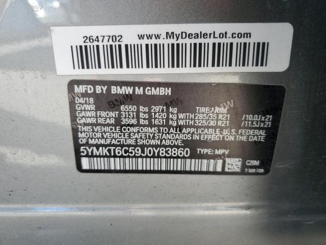 Photo 12 VIN: 5YMKT6C59J0Y83860 - BMW X5 