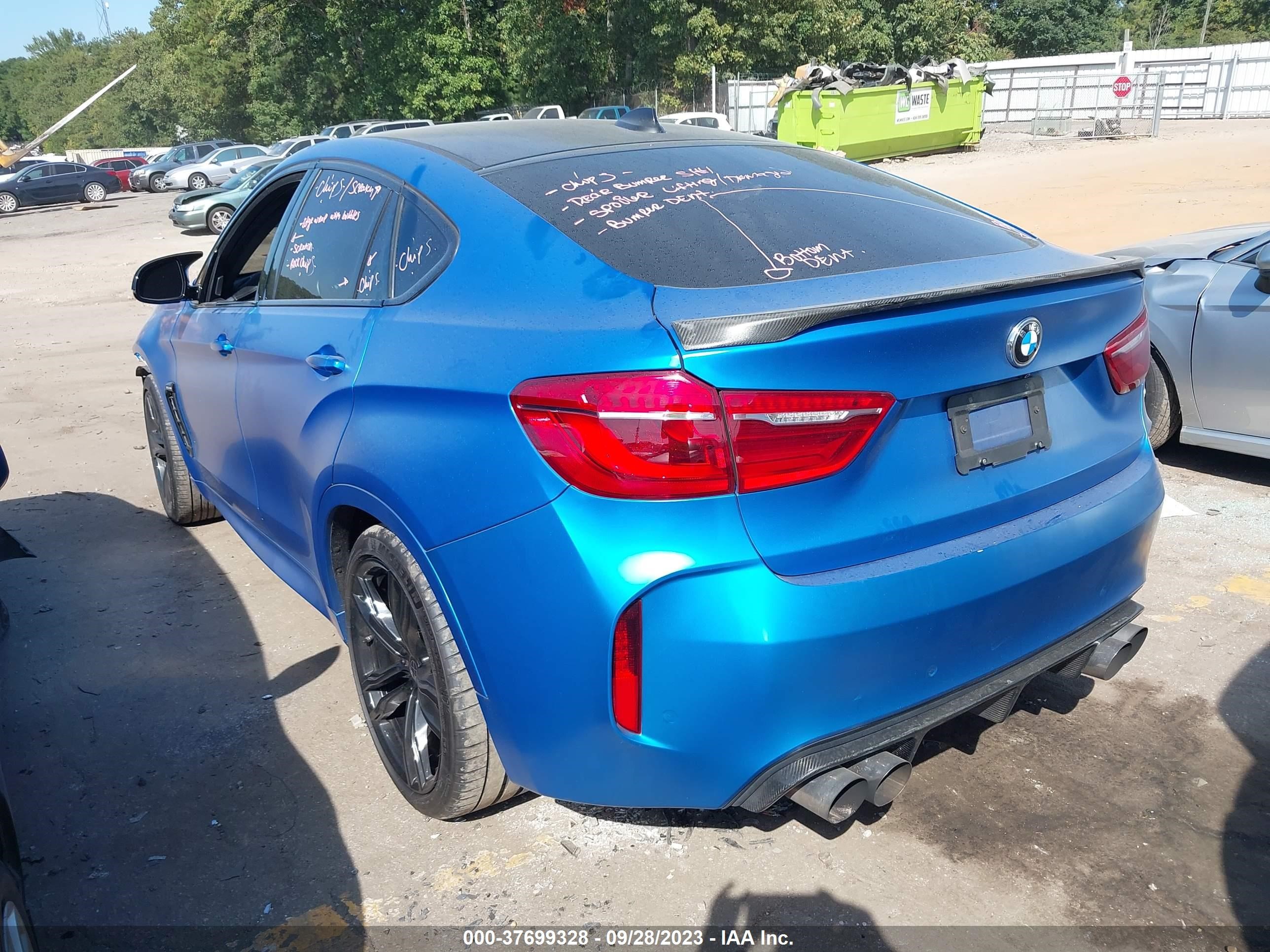 Photo 2 VIN: 5YMKW8C53F0R42749 - BMW X6 M 