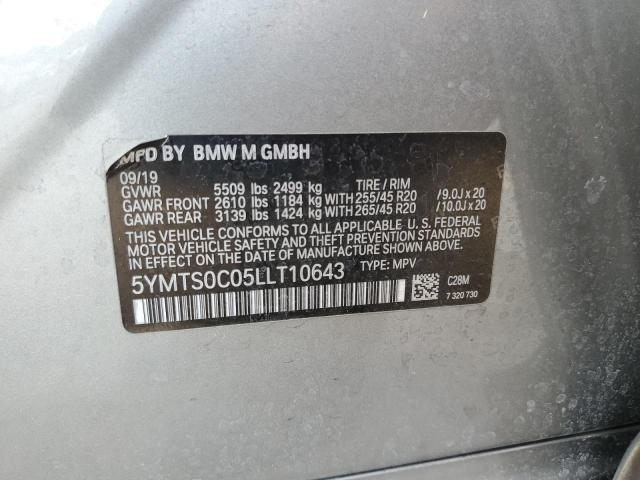 Photo 12 VIN: 5YMTS0C05LLT10643 - BMW X3 M COMPE 