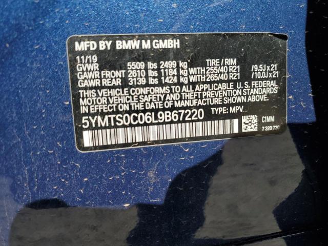 Photo 13 VIN: 5YMTS0C06L9B67220 - BMW X3 M COMPE 