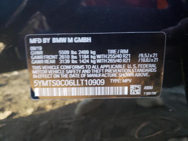 Photo 12 VIN: 5YMTS0C06LLT10909 - BMW X3 M COMPE 