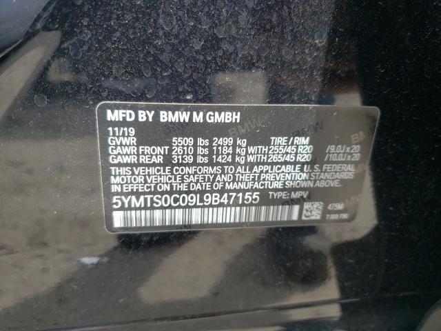 Photo 9 VIN: 5YMTS0C09L9B47155 - BMW X3 