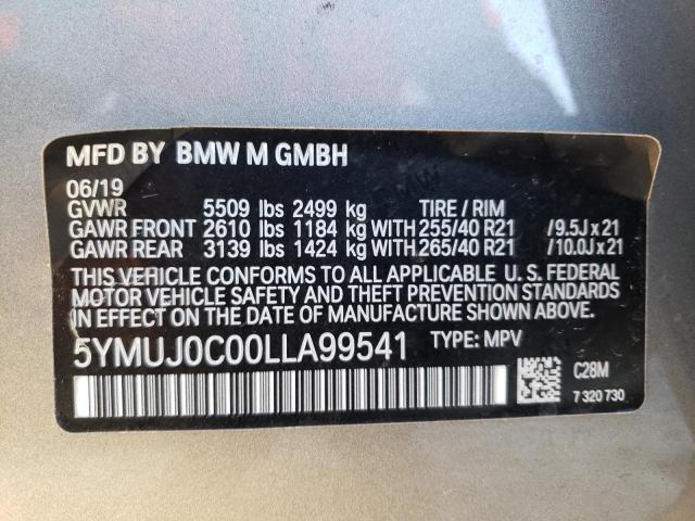 Photo 11 VIN: 5YMUJ0C00LLA99541 - BMW X4 