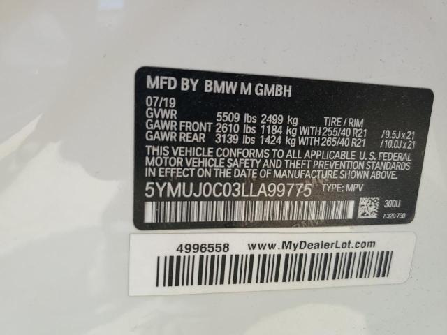 Photo 13 VIN: 5YMUJ0C03LLA99775 - BMW X4 