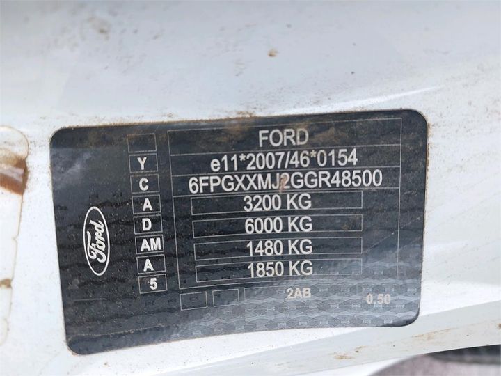 Photo 8 VIN: 6FPGXXMJ2GGR48500 - FORD RANGER 