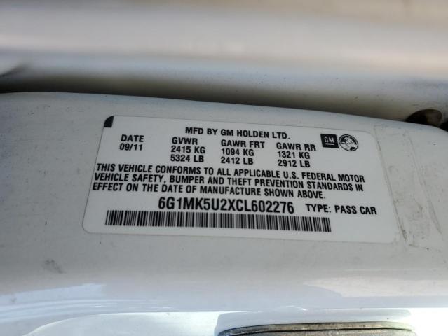 Photo 11 VIN: 6G1MK5U2XCL602276 - CHEVROLET CAPRICE PO 