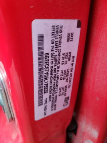 Photo 11 VIN: 6G2EC57Y09L176832 - PONTIAC G8 