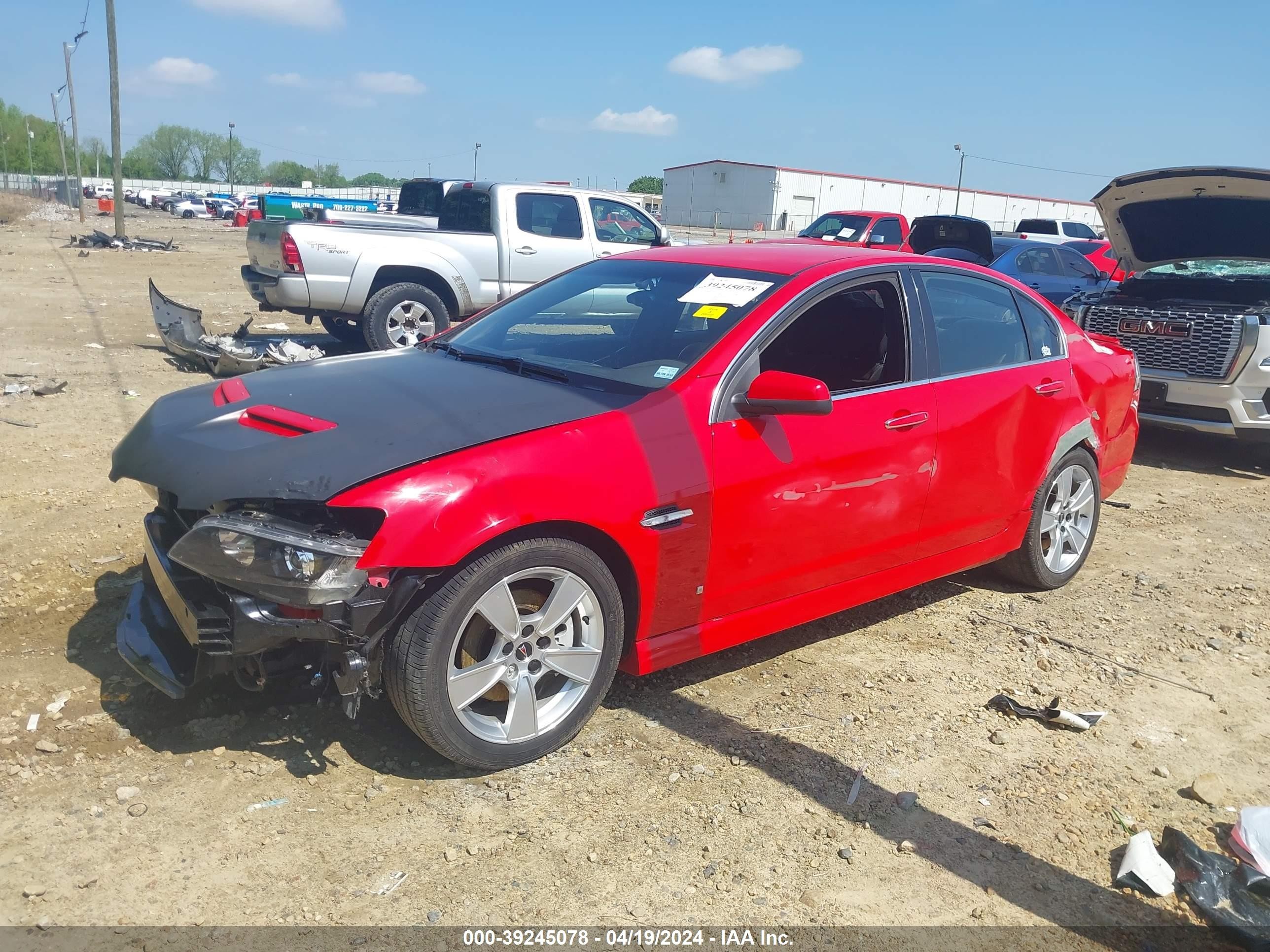 Photo 1 VIN: 6G2EC57Y18L988686 - PONTIAC G8 