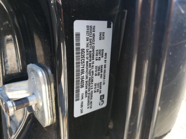 Photo 12 VIN: 6G2EC57Y49L164036 - PONTIAC G8 GT 