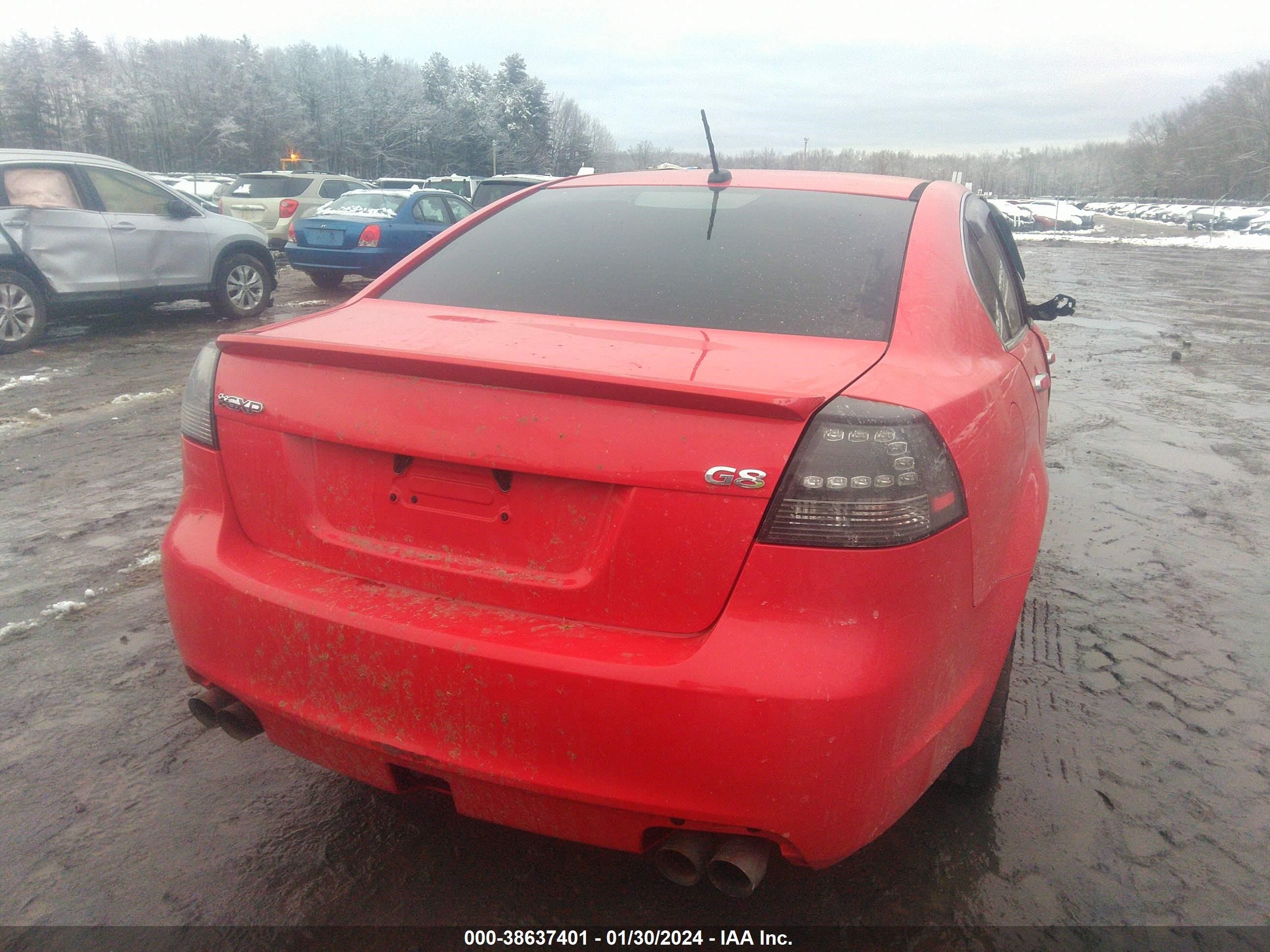 Photo 15 VIN: 6G2EC57Y59L238581 - PONTIAC G8 