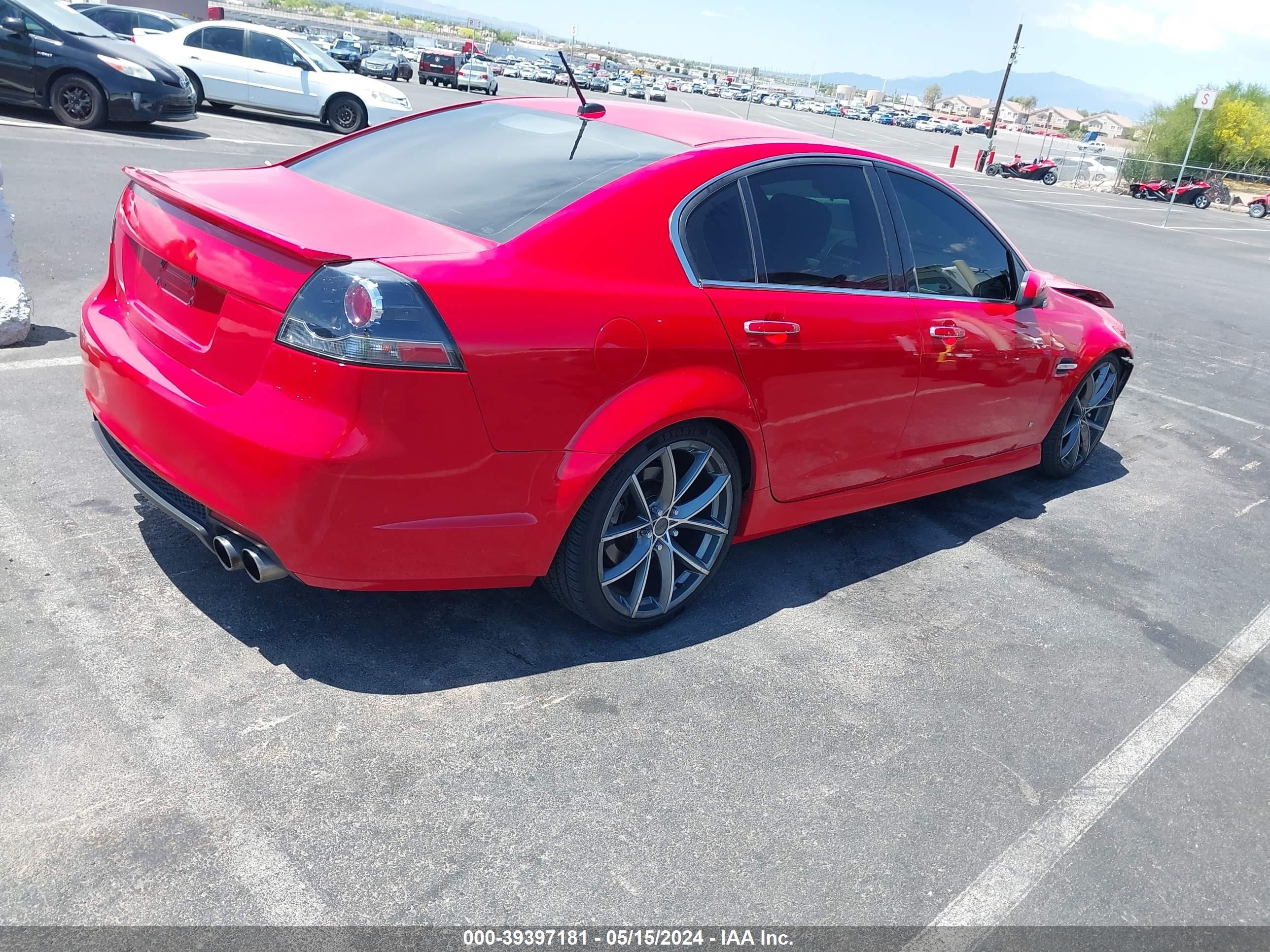 Photo 3 VIN: 6G2EC57Y68L139539 - PONTIAC G8 