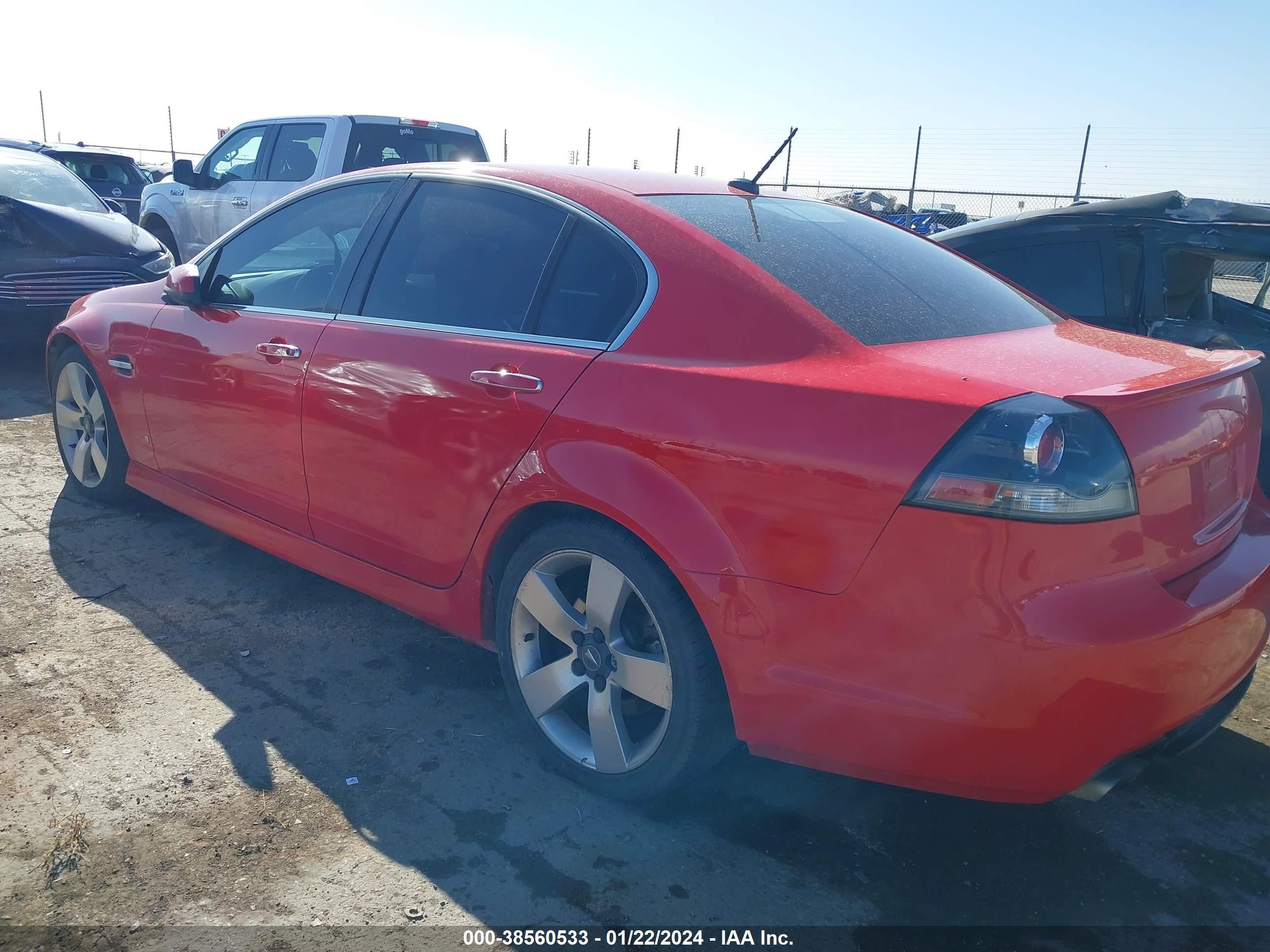 Photo 2 VIN: 6G2EC57Y79L240087 - PONTIAC G8 