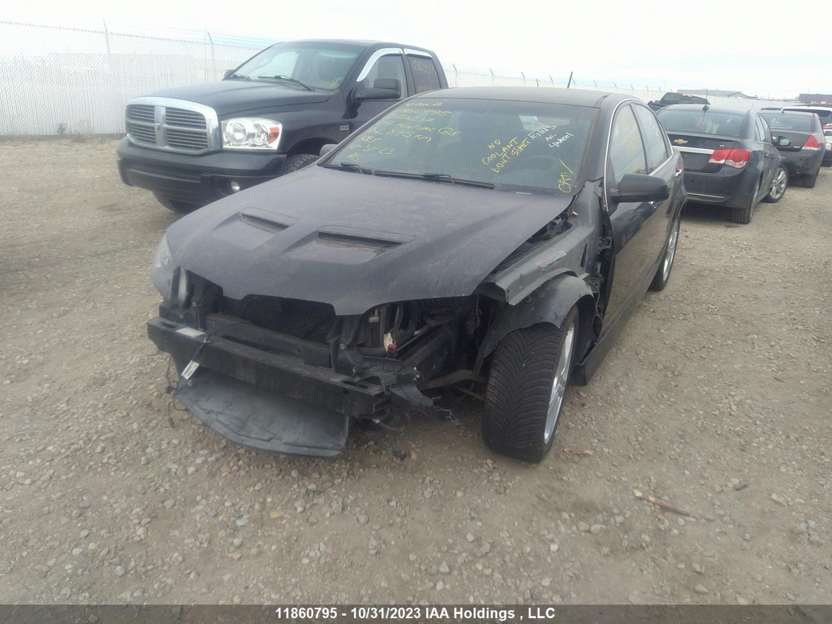 Photo 5 VIN: 6G2EC57Y89L154237 - PONTIAC G8 