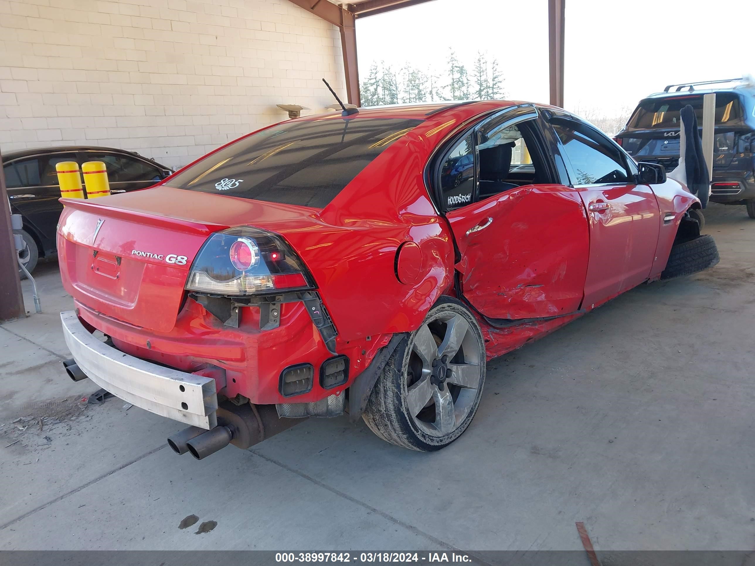 Photo 3 VIN: 6G2EC57Y89L170518 - PONTIAC G8 