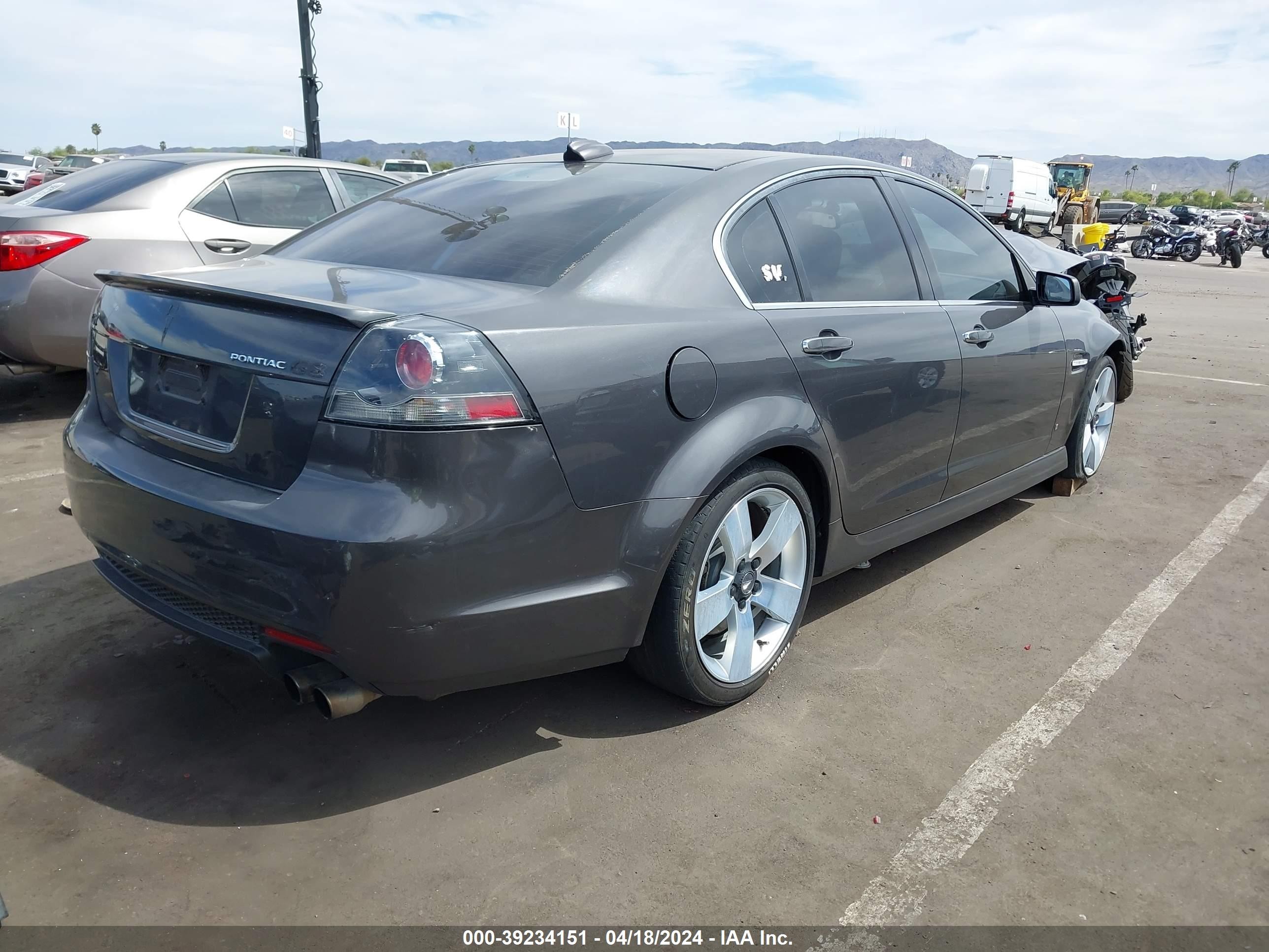 Photo 3 VIN: 6G2EC57Y89L187416 - PONTIAC G8 