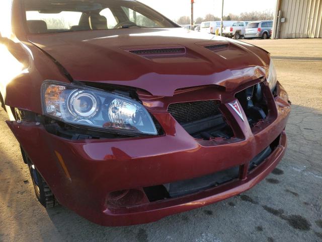 Photo 8 VIN: 6G2EC57Y99L240124 - PONTIAC G8 GT 