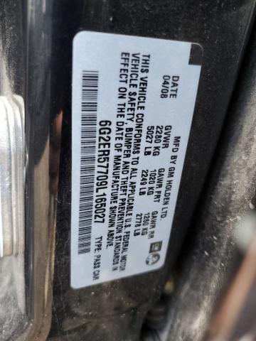 Photo 11 VIN: 6G2ER57709L165027 - PONTIAC G8 