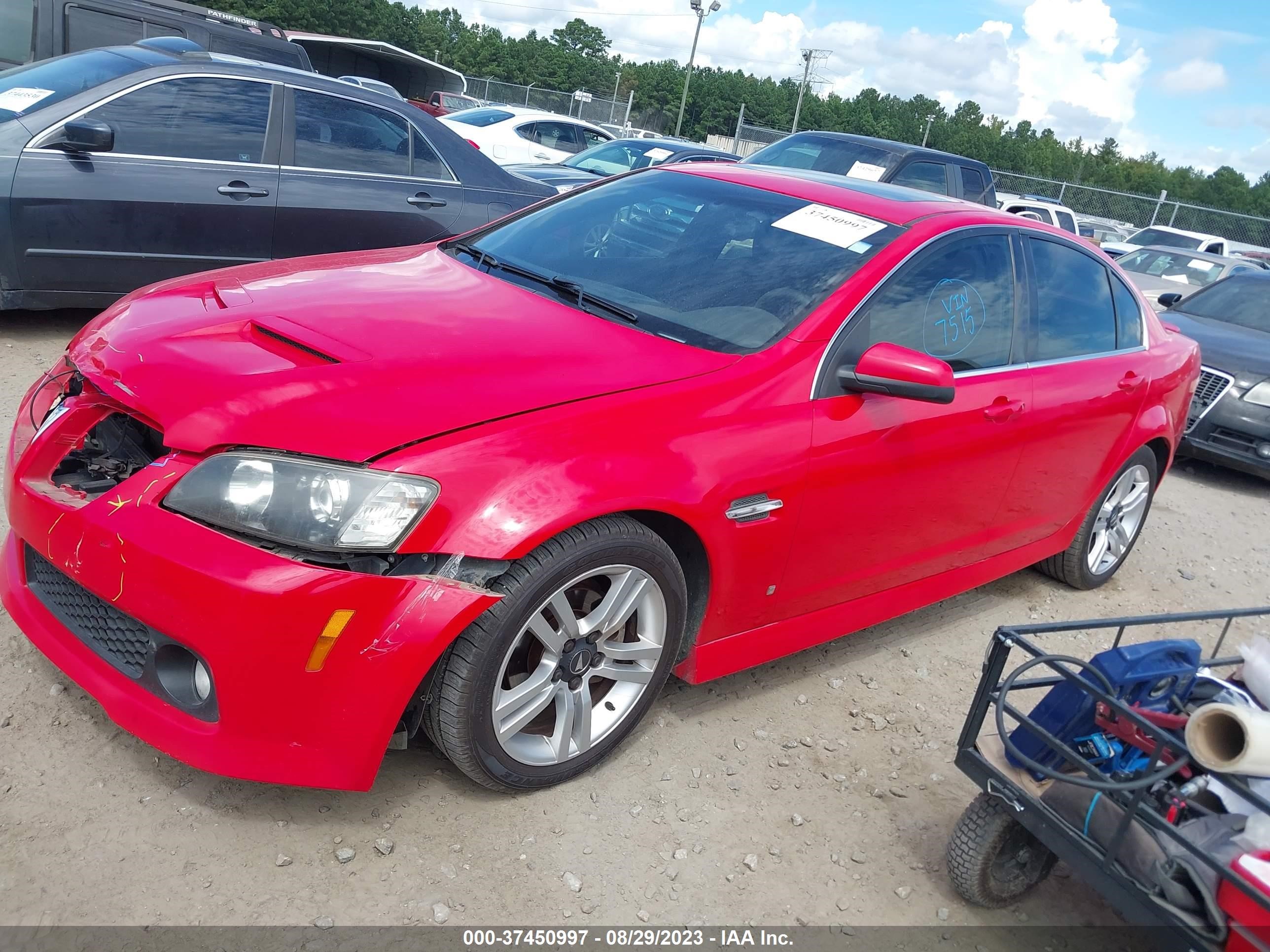 Photo 1 VIN: 6G2ER57718L127515 - PONTIAC G8 