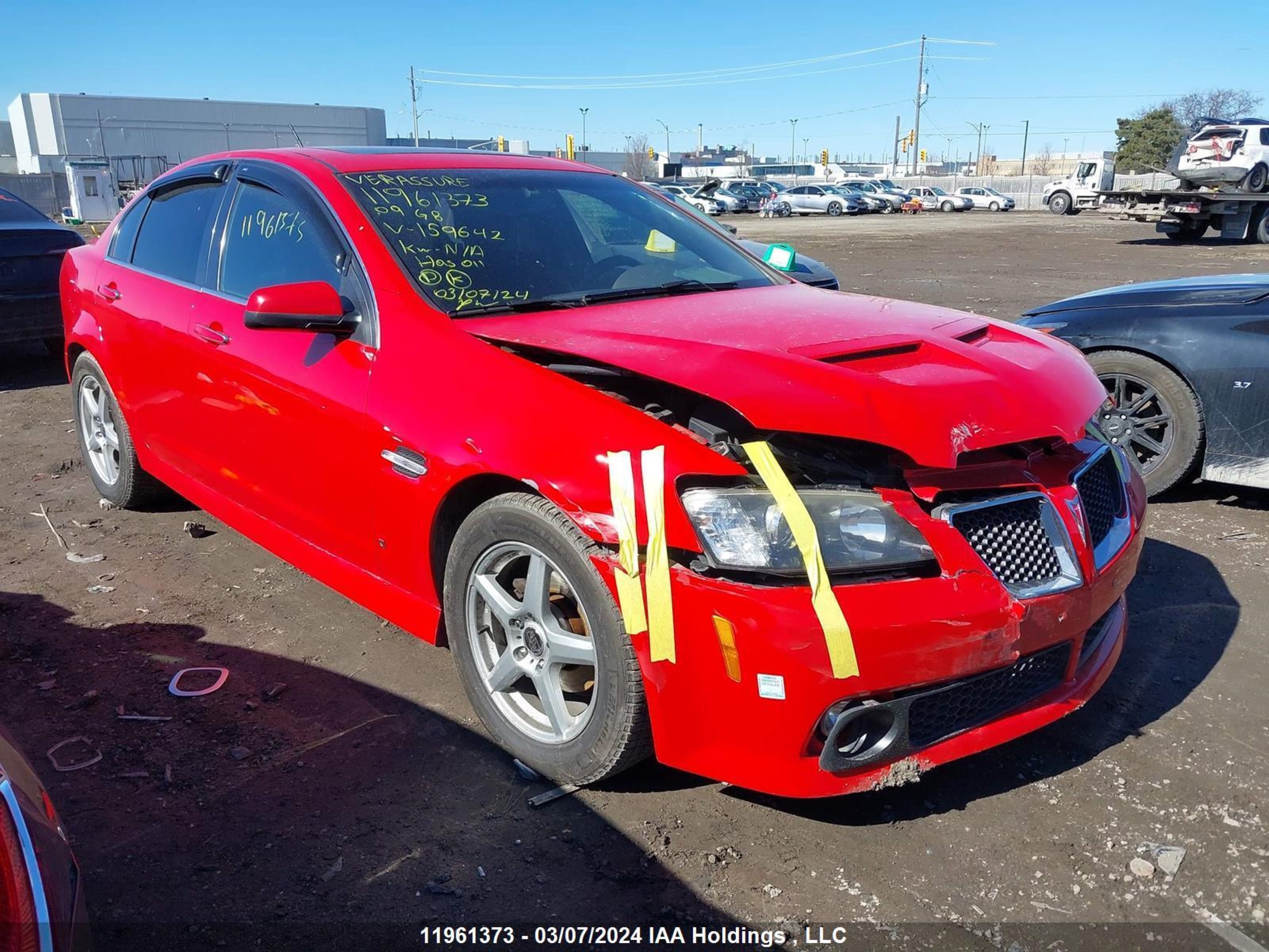 Photo 0 VIN: 6G2ER57719L159642 - PONTIAC G8 