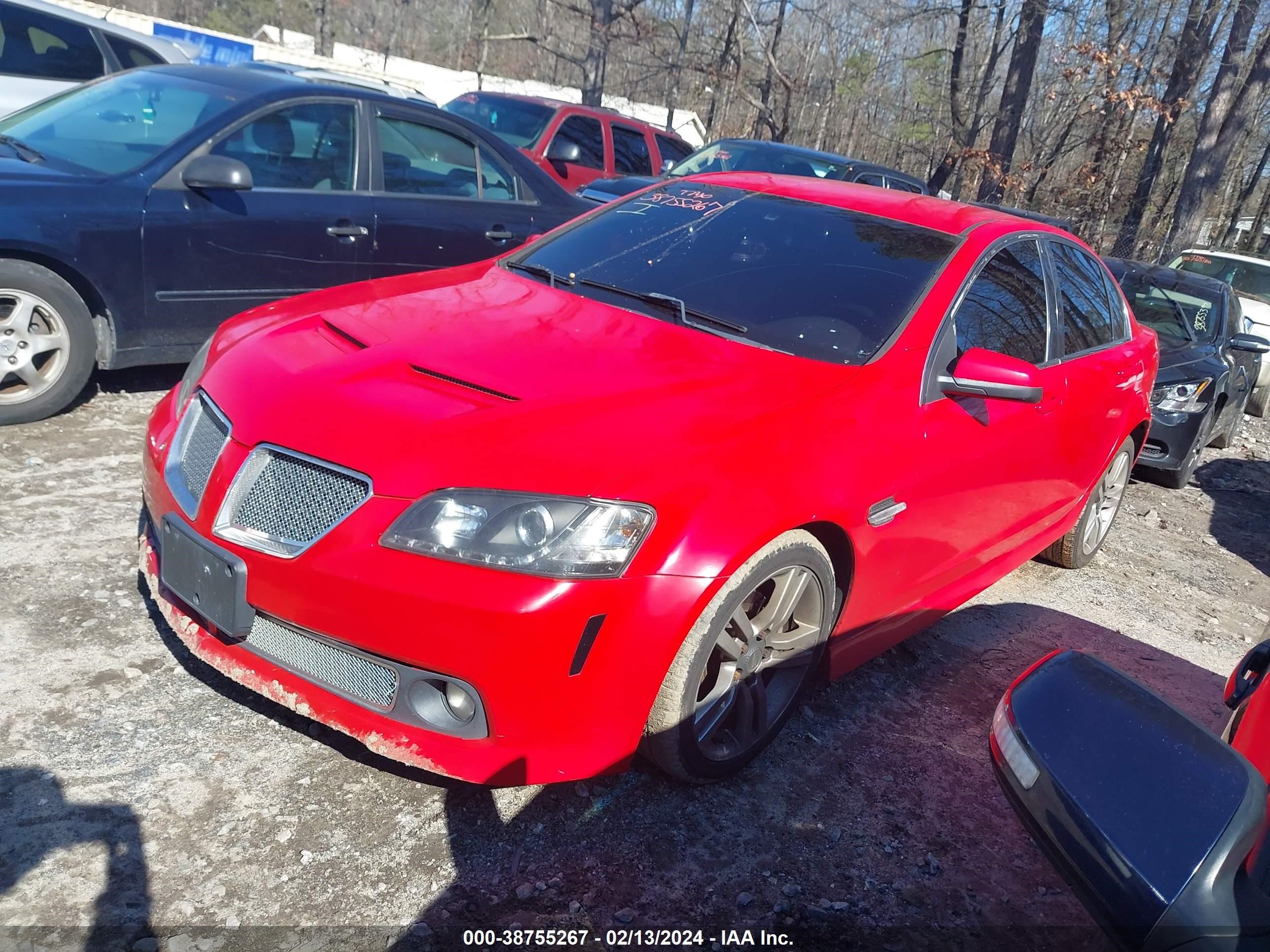 Photo 1 VIN: 6G2ER57758L132698 - PONTIAC G8 