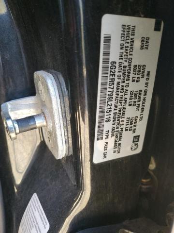 Photo 12 VIN: 6G2ER57799L215116 - PONTIAC G8 