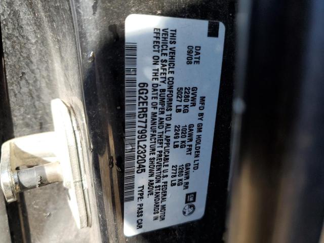 Photo 11 VIN: 6G2ER57799L232045 - PONTIAC G8 