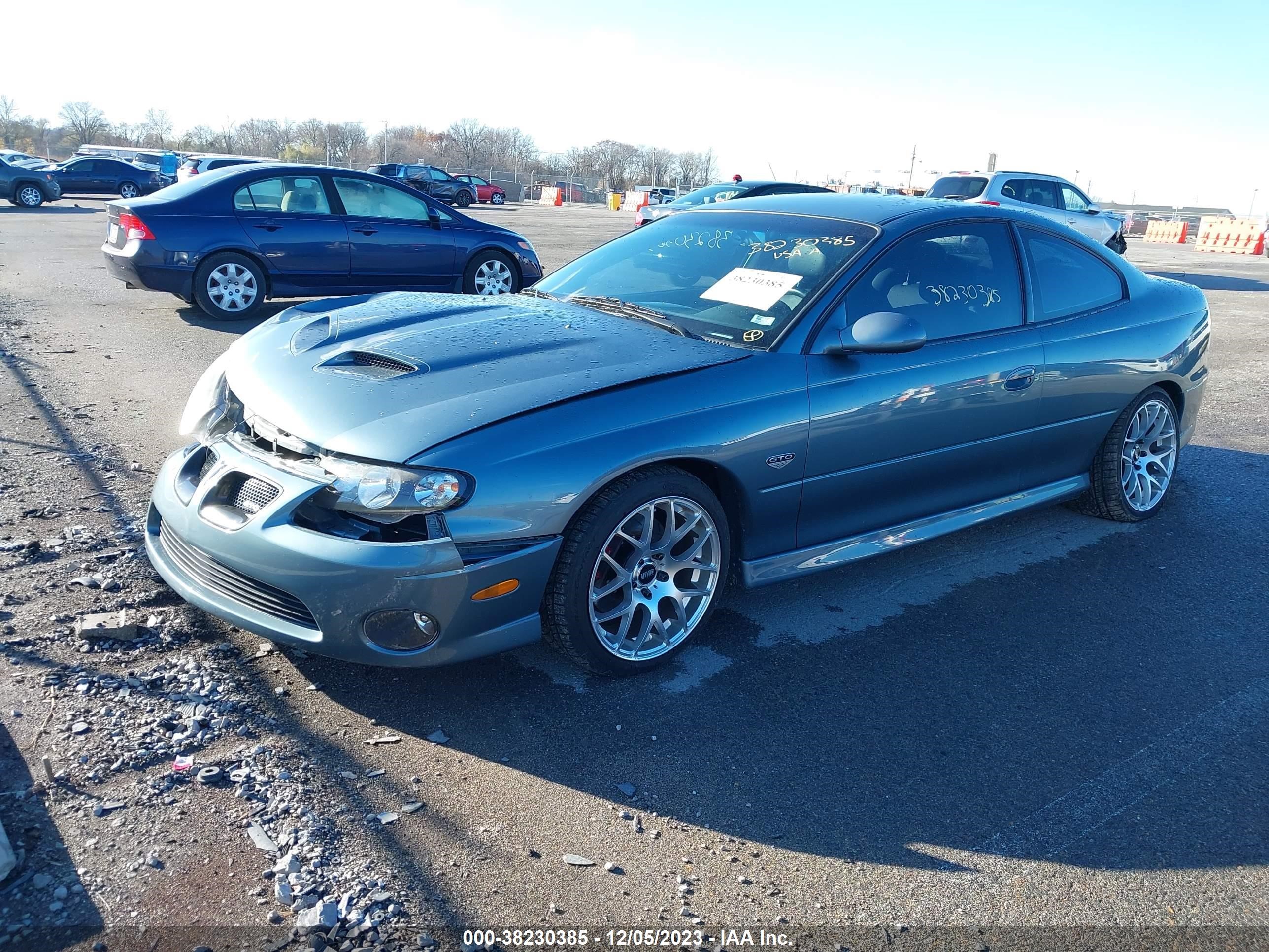 Photo 1 VIN: 6G2VX12496L812337 - PONTIAC GTO 