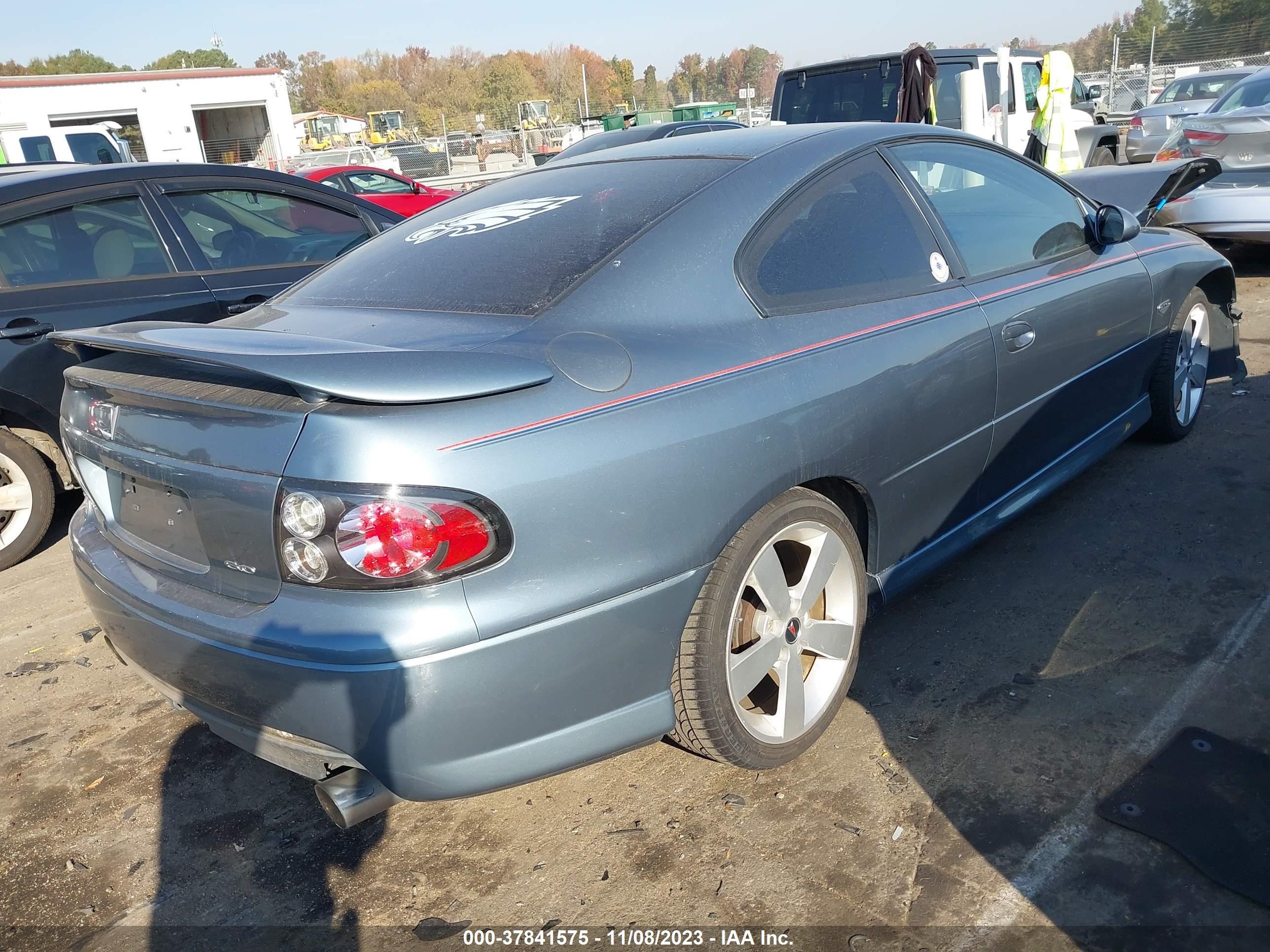 Photo 3 VIN: 6G2VX12U26L821168 - PONTIAC GTO 