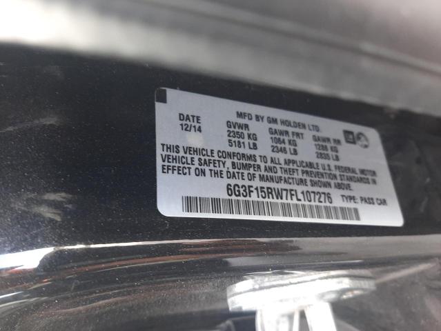 Photo 11 VIN: 6G3F15RW7FL107276 - CHEVROLET SS 