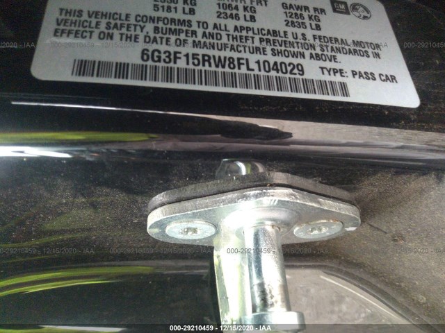 Photo 8 VIN: 6G3F15RW8FL104029 - CHEVROLET SS 