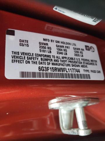 Photo 9 VIN: 6G3F15RW9FL117744 - CHEVROLET SS 