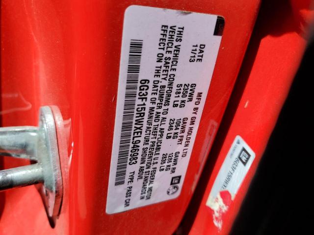 Photo 11 VIN: 6G3F15RWXEL946983 - CHEVROLET SS 